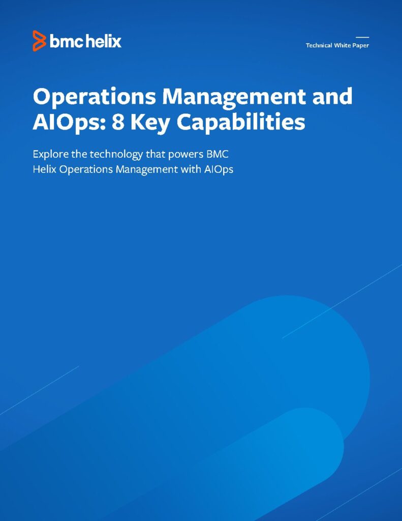 Operations Management & AIOps 8 Key Capabilities