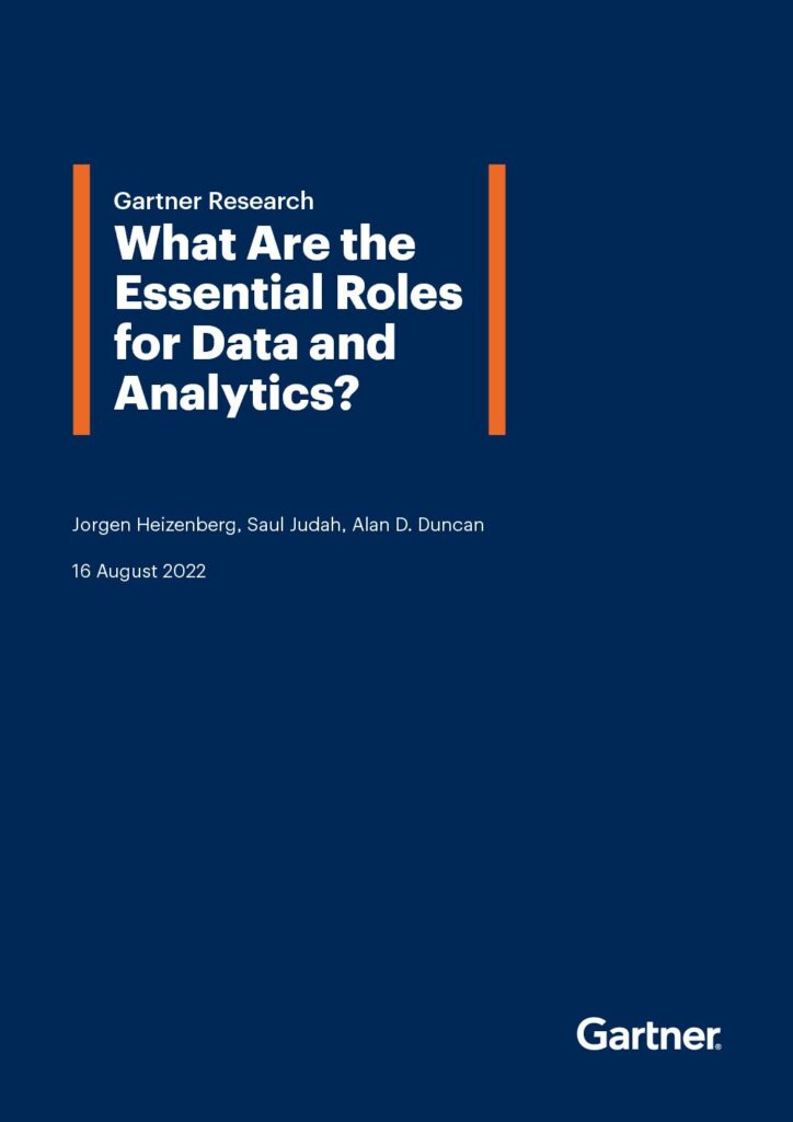 What Are the Essential Roles for Data and Analytics?