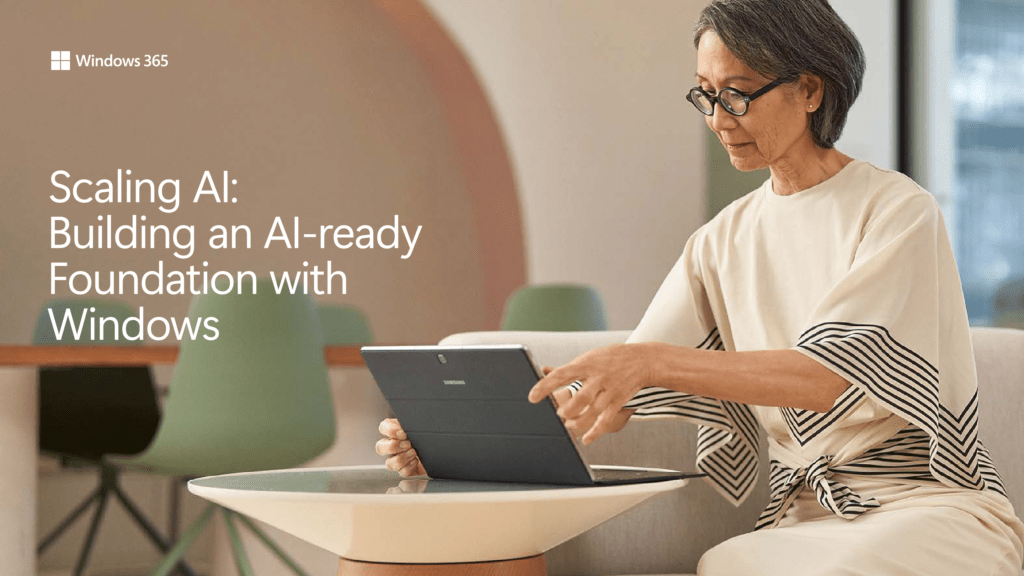 Unlock AI Potential: Build an AI-Ready Foundation with Windows