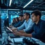 modern enterprise software architecture with AI integration layers