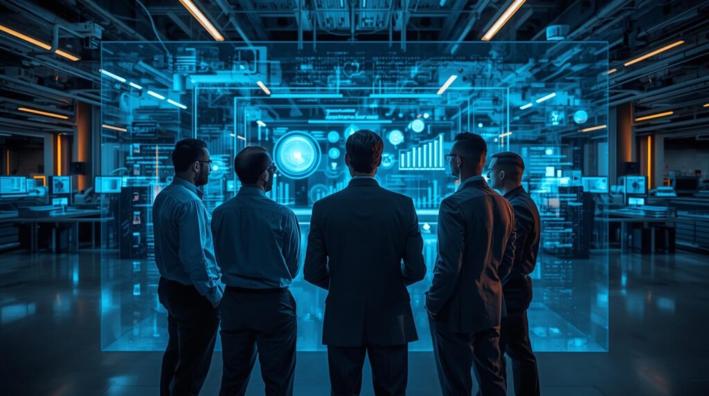 IT leaders managing responsible AI governance and cybersecurity systems